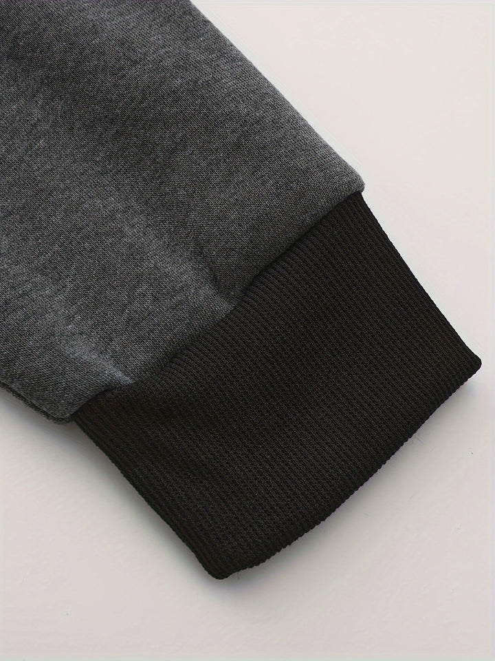 Bryson | Colour-Block Zip-Up Hoodie