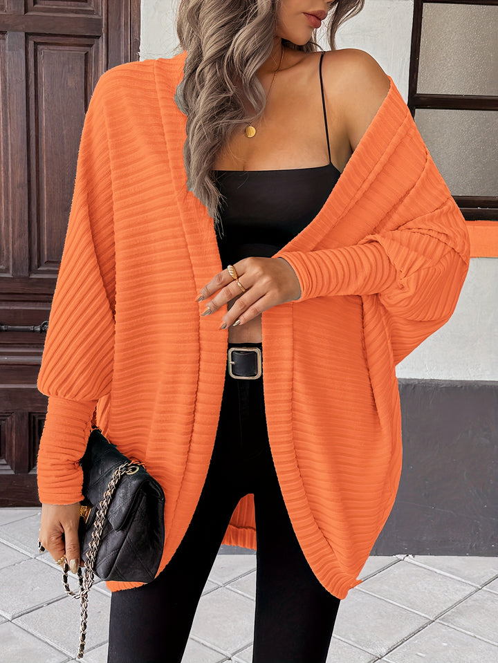 Maeve | Relaxed Open-Front Cardigan