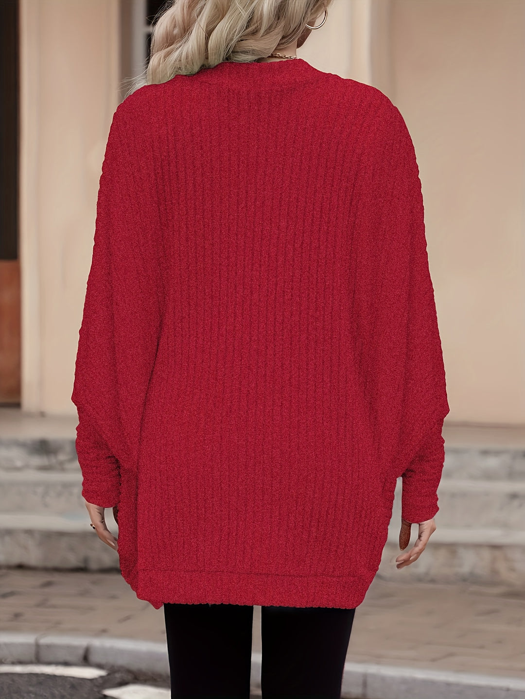 Maeve | Relaxed Open-Front Cardigan