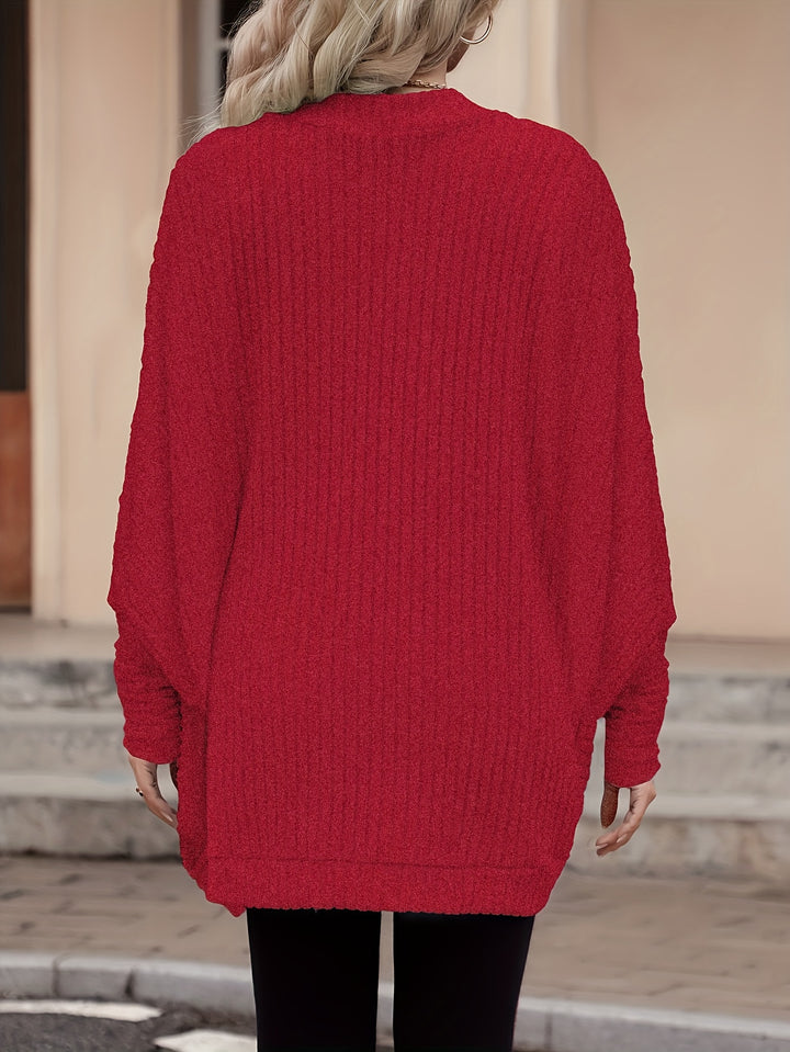 Maeve | Relaxed Open-Front Cardigan