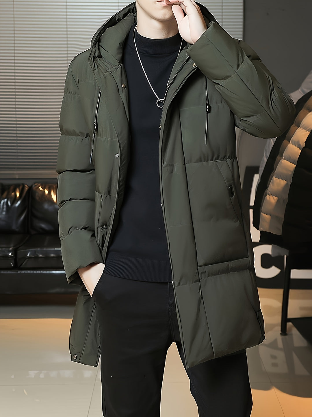 Chester | Hooded Longline Winter Coat