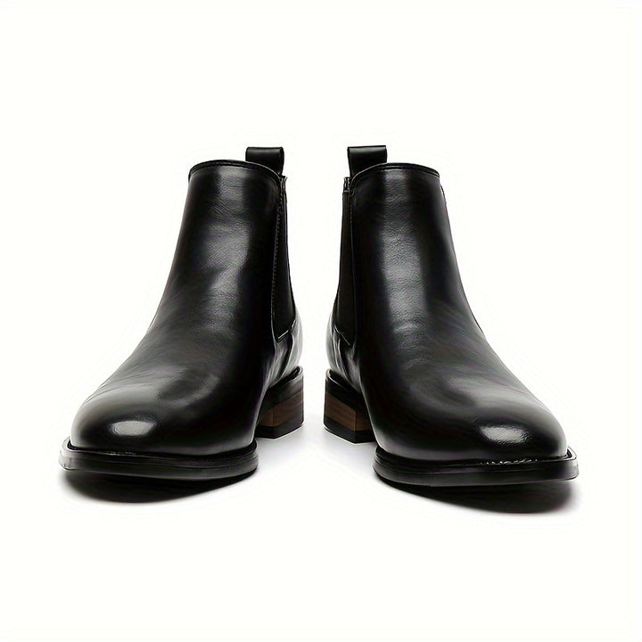 Thaddeus | Polished Chelsea Boots