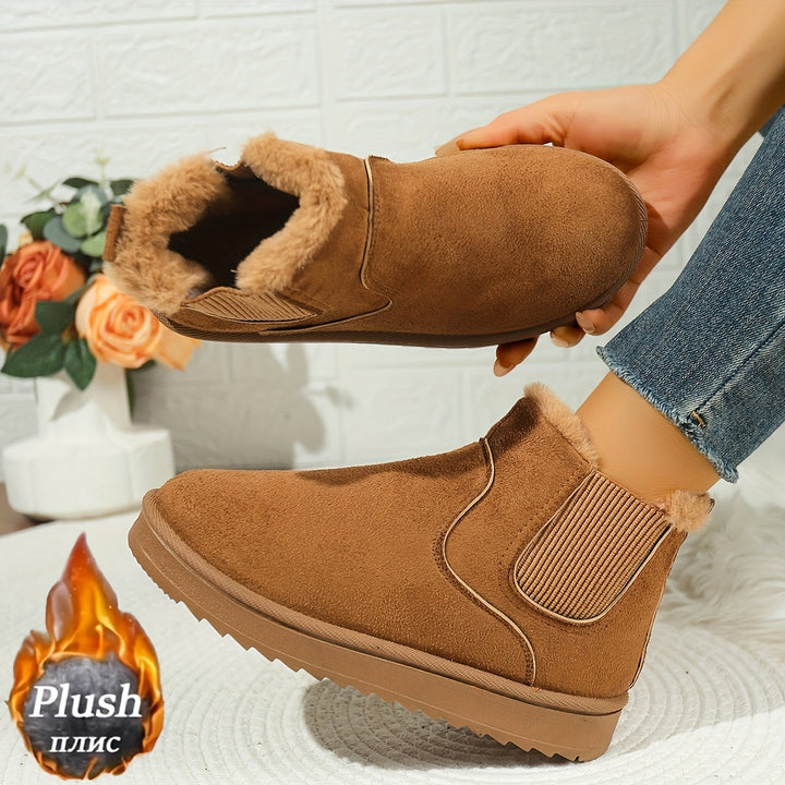Maeve | Cosy Platform Ankle Boots