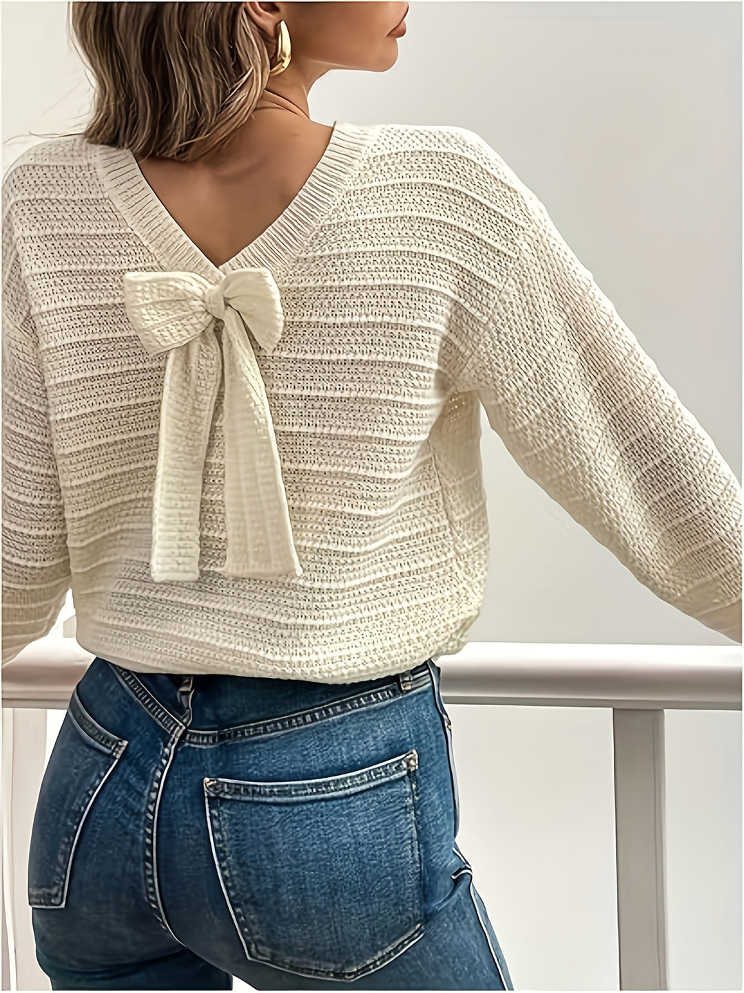 Marisol | Bow-Detail Knit Jumper