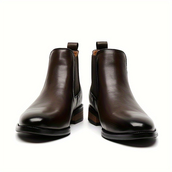 Thaddeus | Polished Chelsea Boots