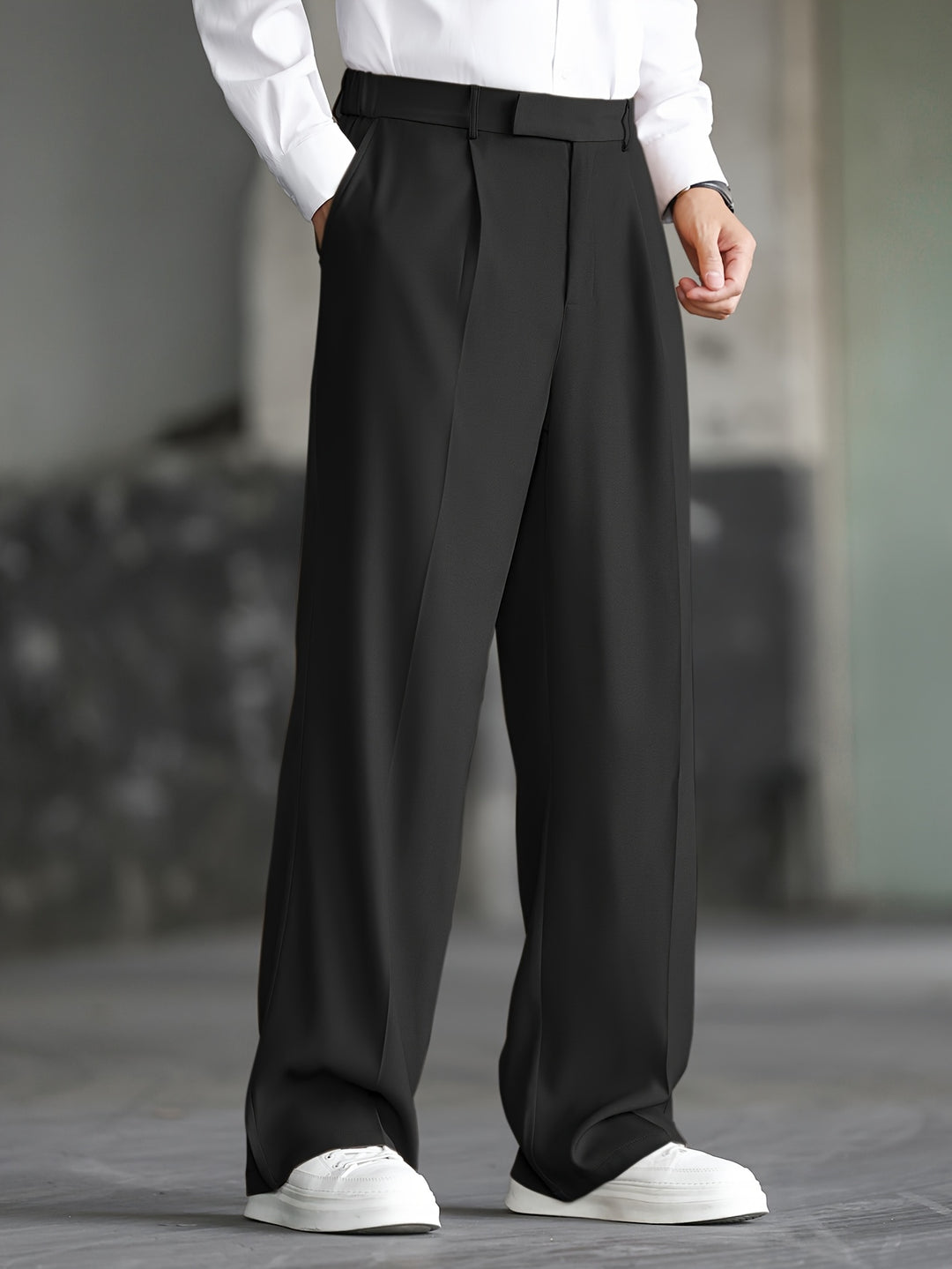 Blake | Relaxed Wide-Leg Trousers
