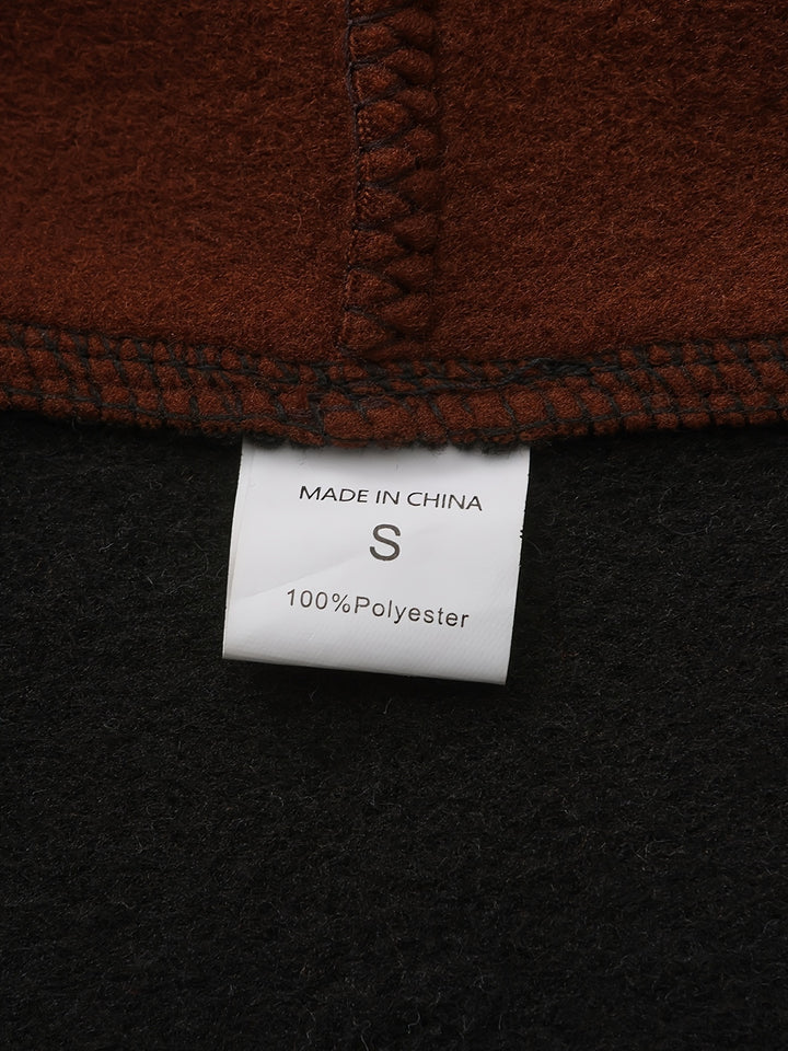 Bryson | Colour-Block Zip-Up Hoodie