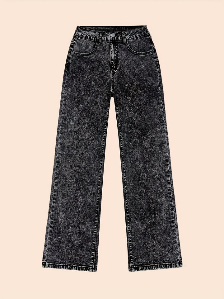Annabel | Wide-Leg Straight Jeans