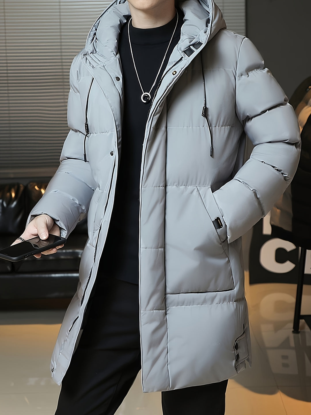 Chester | Hooded Longline Winter Coat