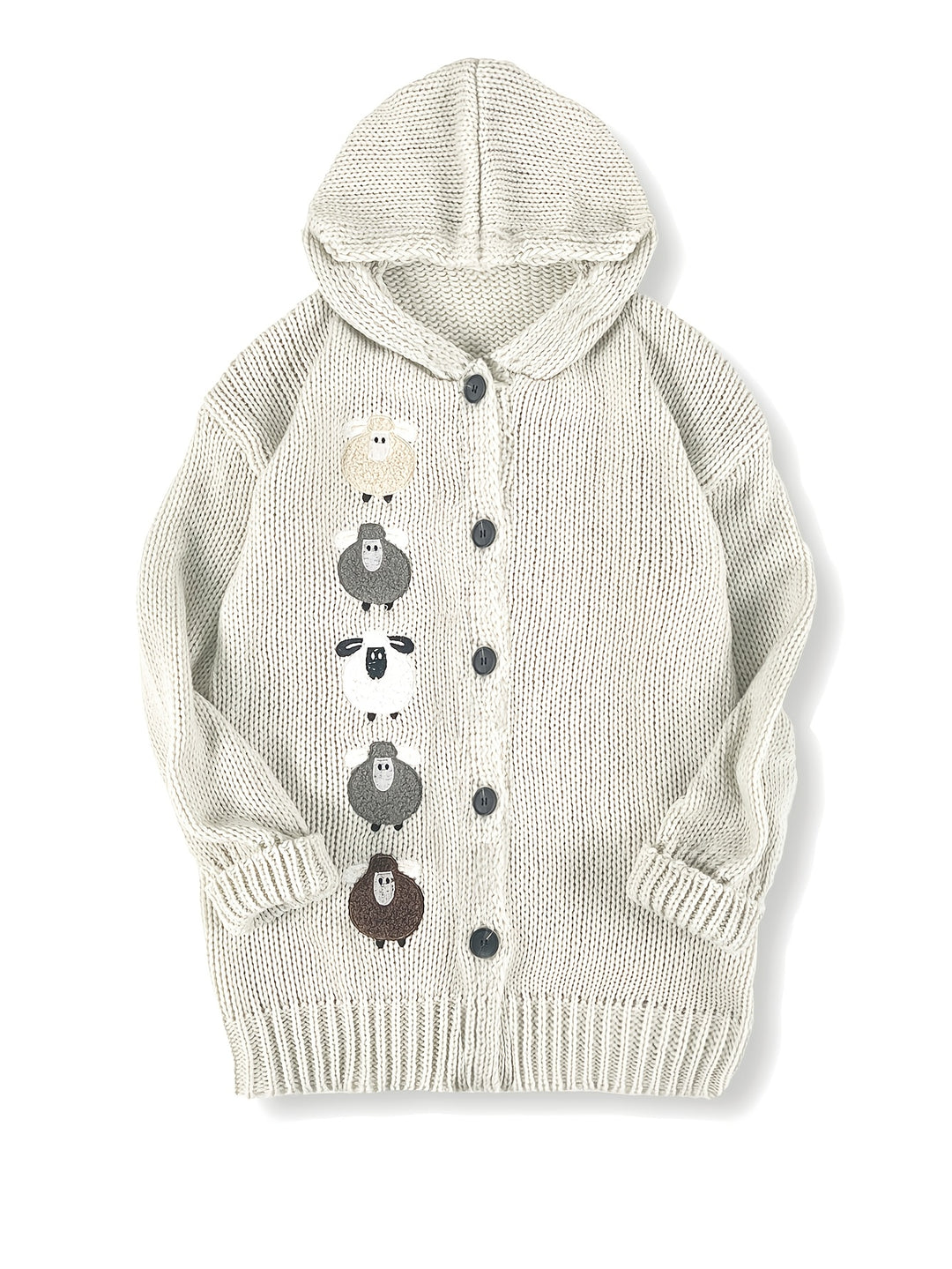 Faye | Cosy Hooded Cardigan