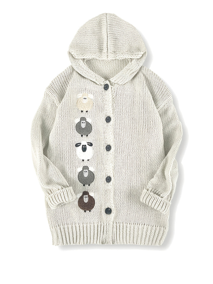 Faye | Cosy Hooded Cardigan
