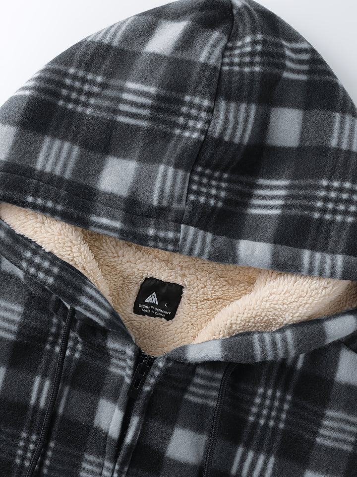 Colton | Hooded Sherpa-Lined Shirt Jacket