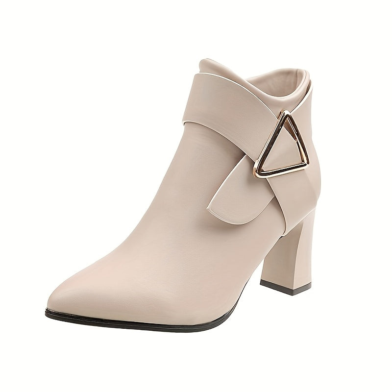 Adele | Refined Heeled Ankle Boots