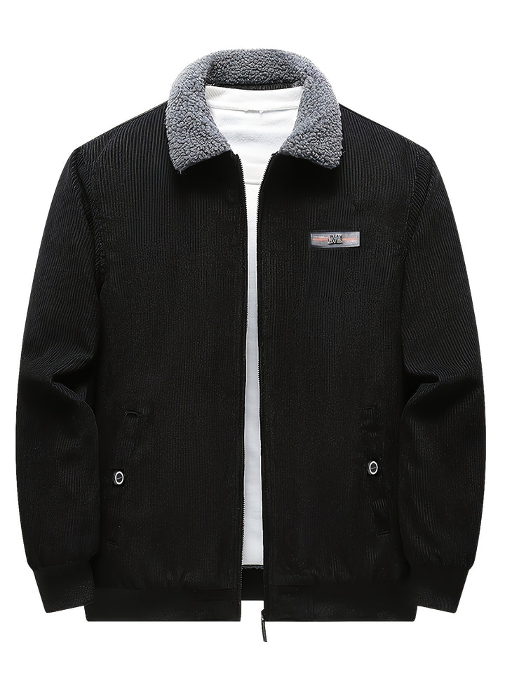 Gerard | Ribbed Fleece-Lined Jacket