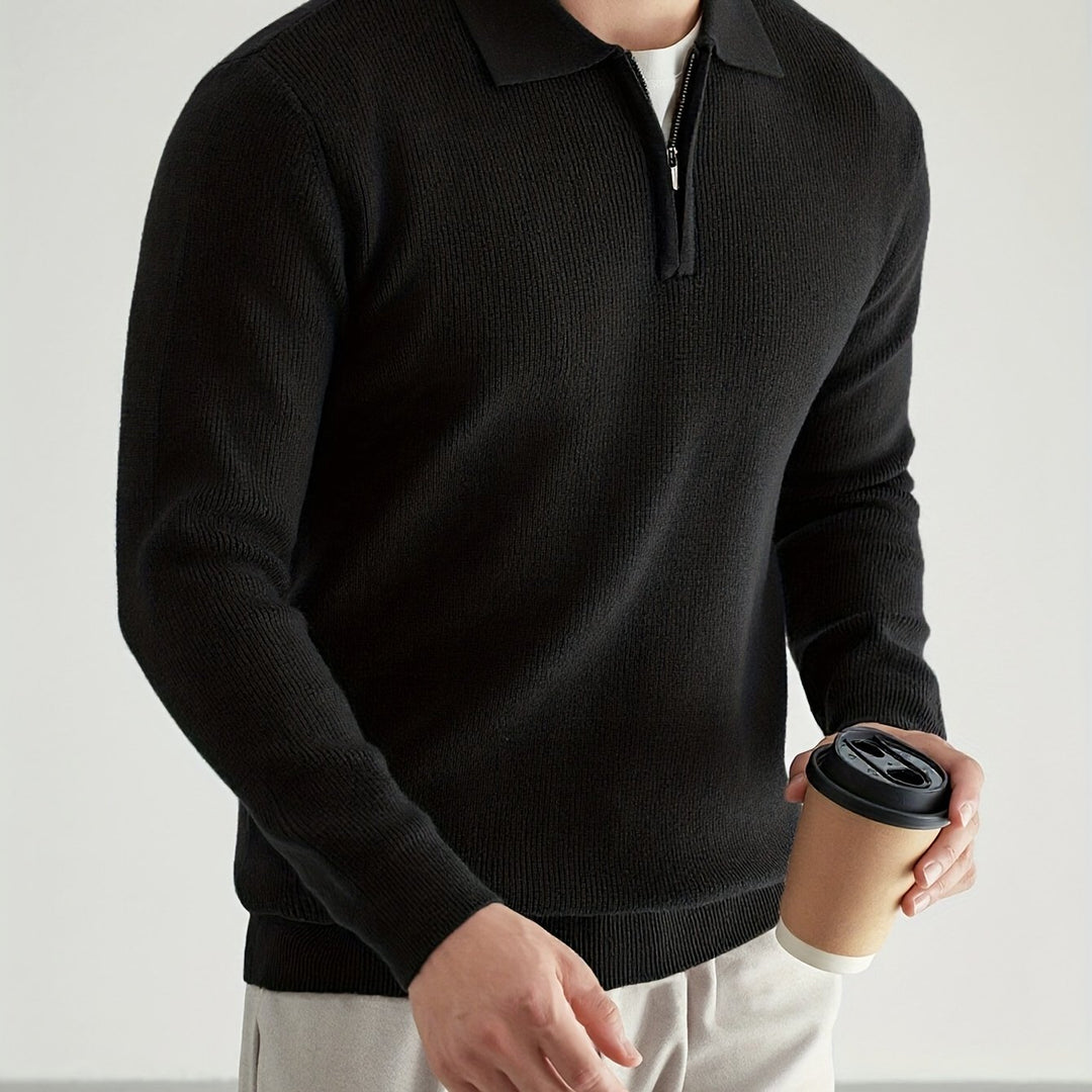 Douglas | Quarter-Zip Polo Jumper