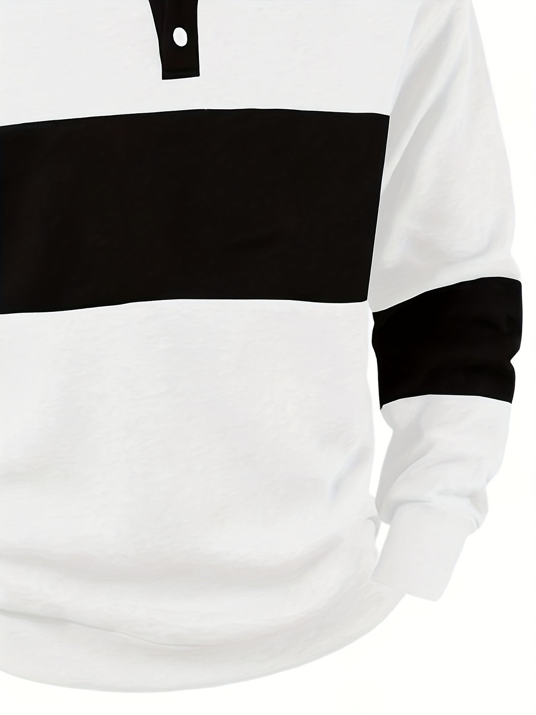 Nolan | Colour-Block Long Sleeve Polo Shirt