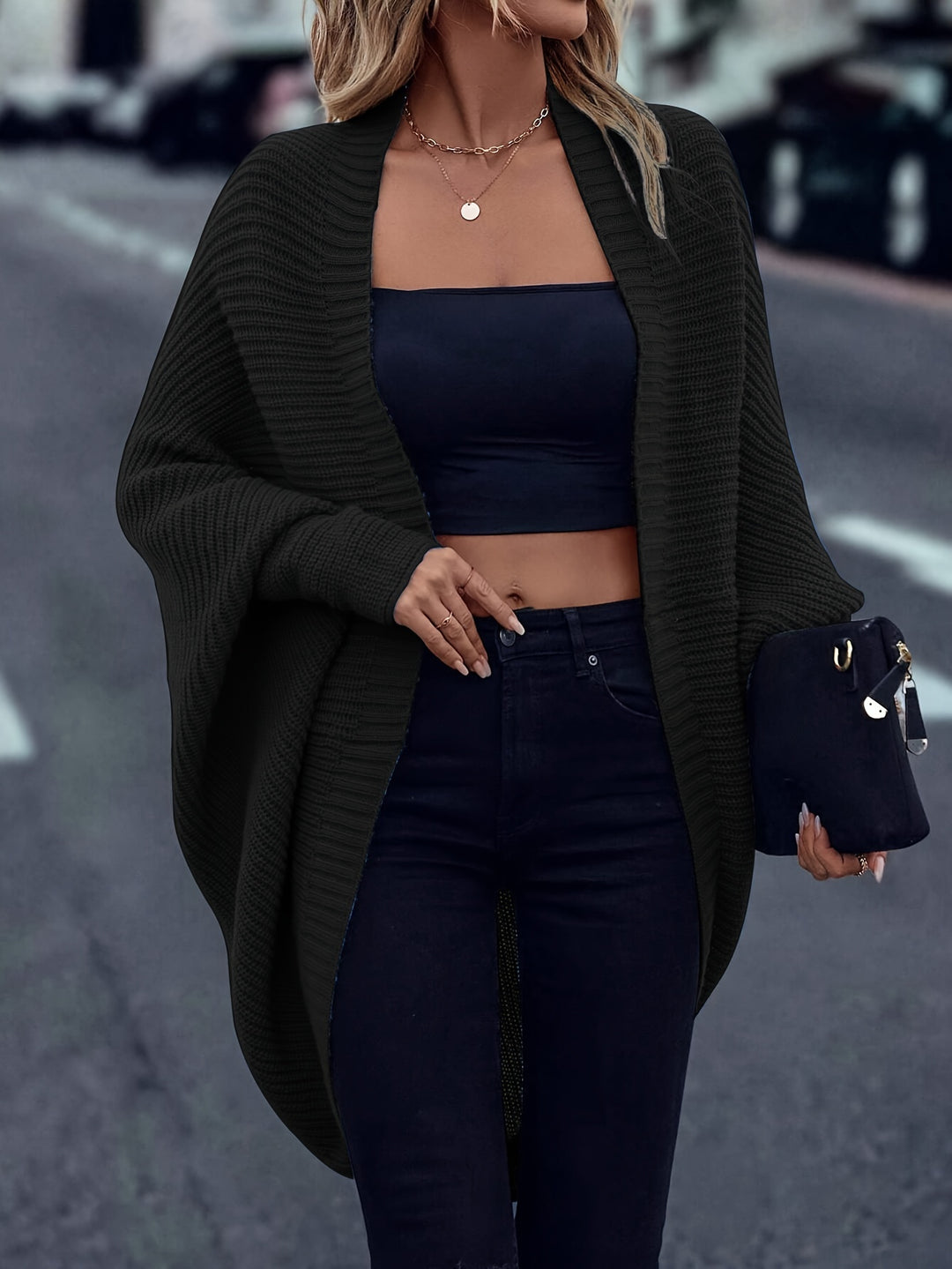 Marguerite | Christmas Cocoon Cardigan