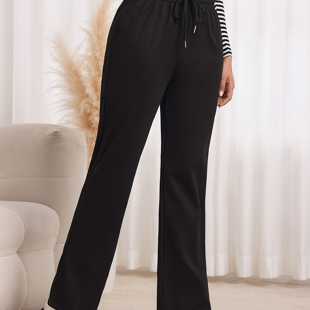 Tamara | Relaxed Straight-Leg Trousers