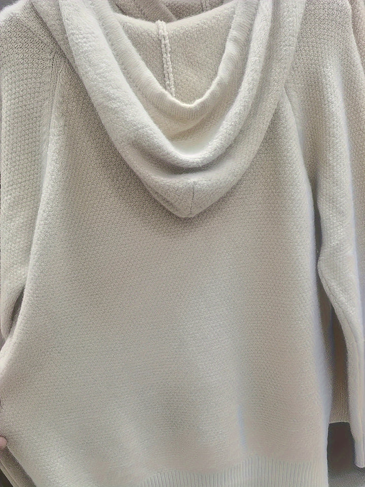 Cassidy | Cosy Hooded Zip Cardigan