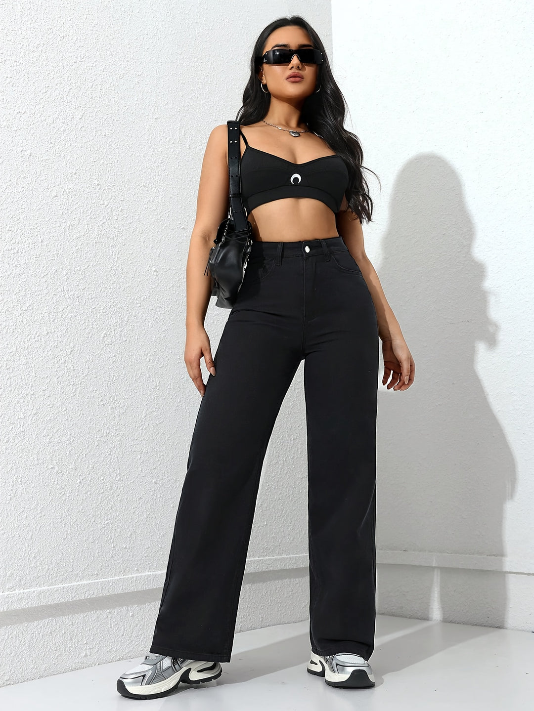 Astrid | High-Waist Wide-Leg Trousers