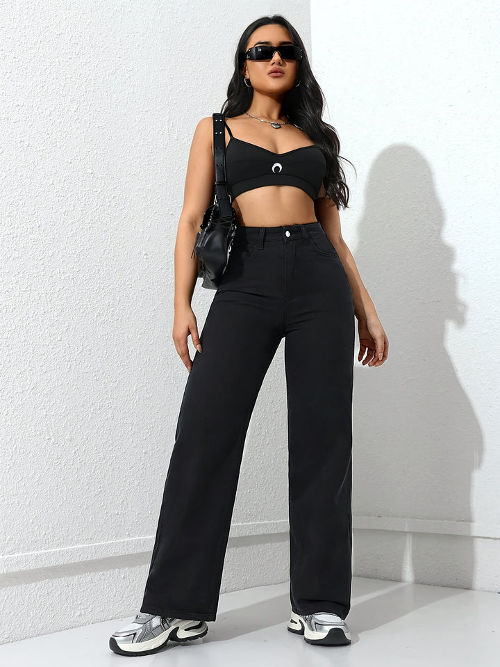 Astrid | High-Waist Wide-Leg Trousers