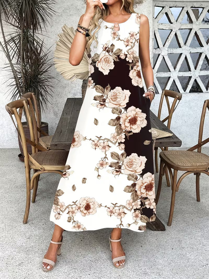 Camilla | Casual Floral Print Pocket Dress