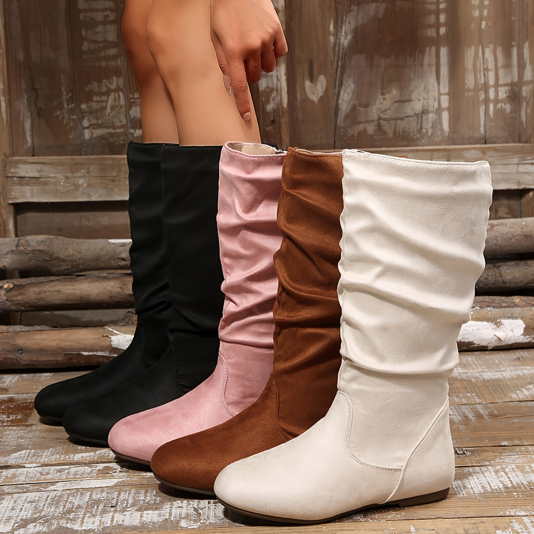 Clarissa | Slouchy Mid-Calf Boots