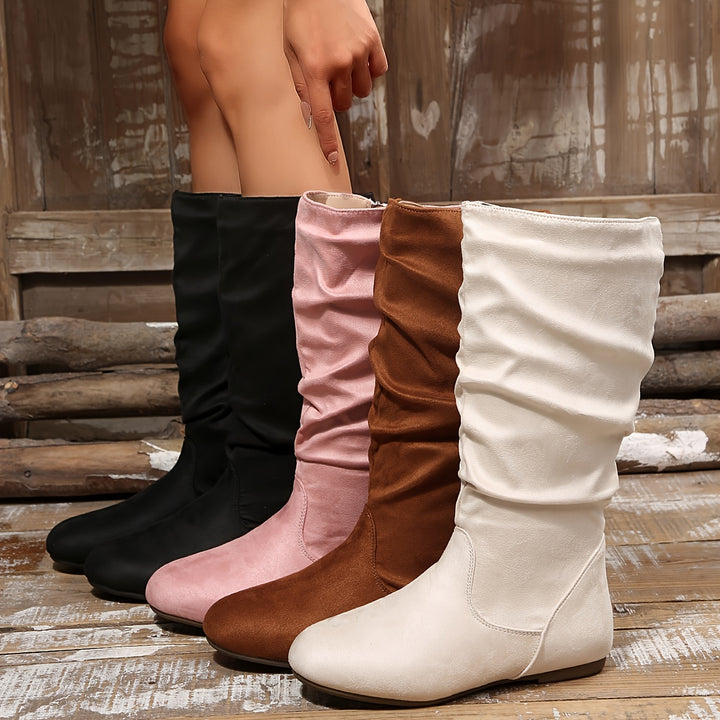 Clarissa | Slouchy Mid-Calf Boots