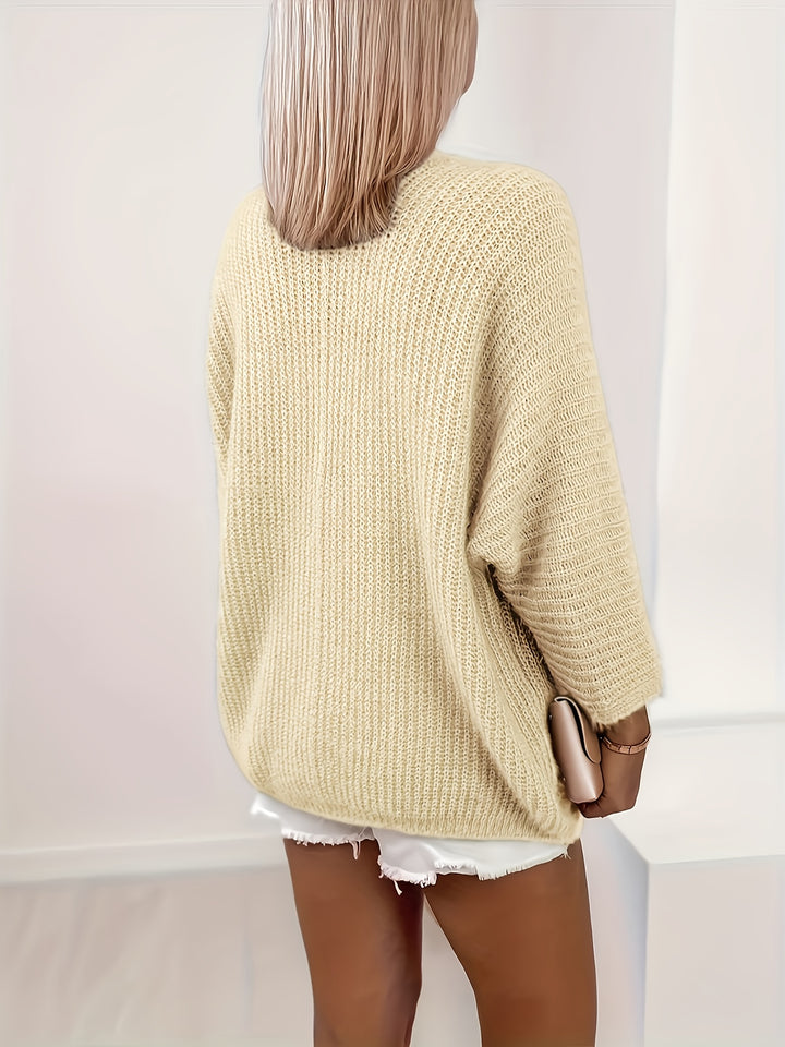 Marceline | Relaxed Open-Front Cardigan