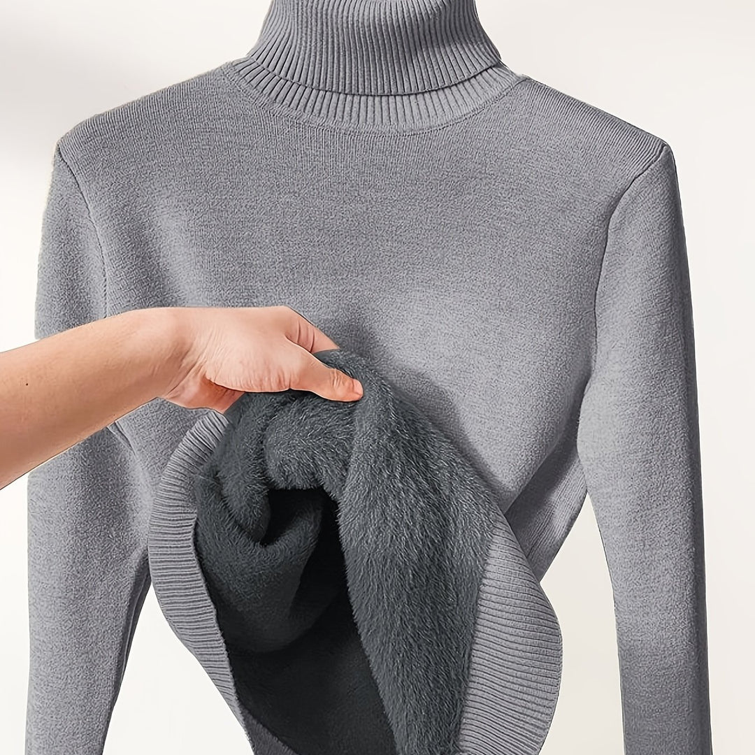 Beatrisa | Cosy High-Neck Pullover