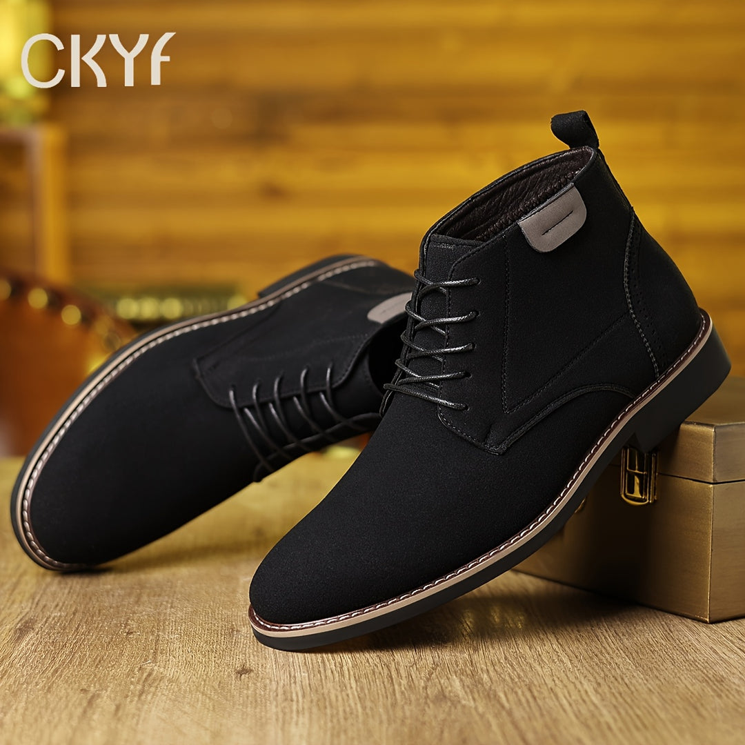 Alexander | Refined Lace-Up Ankle Boots