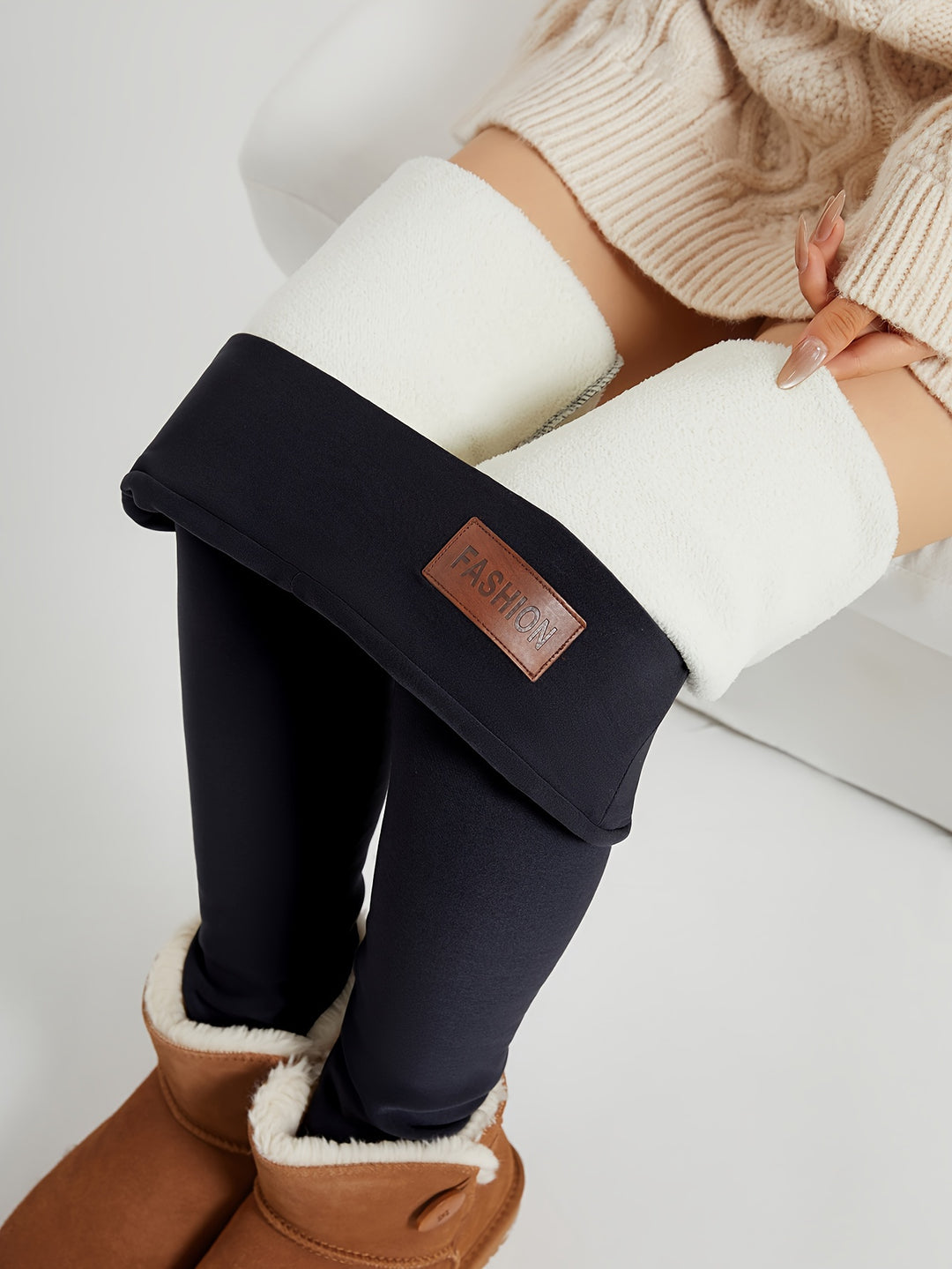 Flora | High-Waist Fleece-Lined Leggings