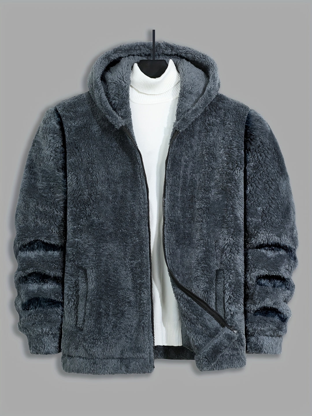 Trevor | Cosy Hooded Zip Jacket