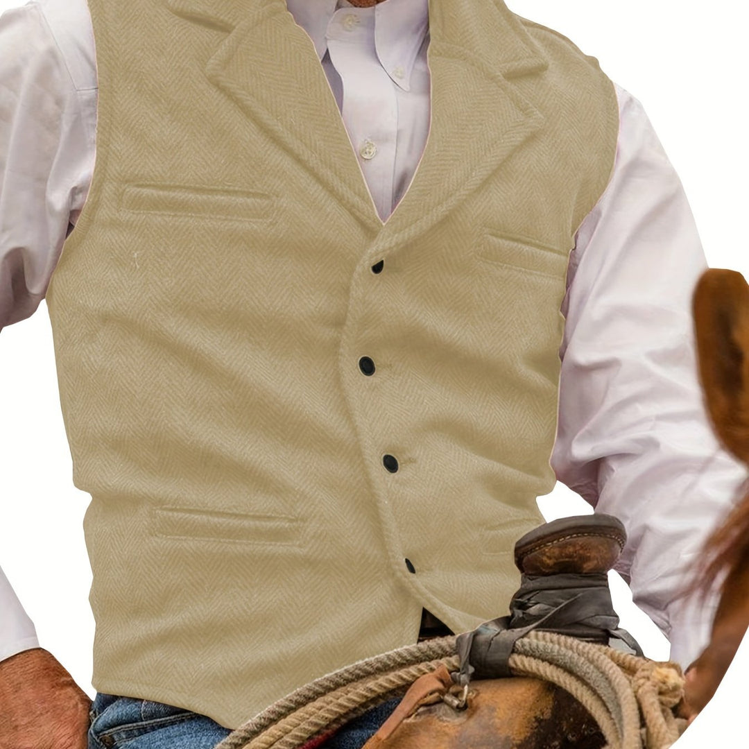 Rhodes | Heritage Herringbone Waistcoat