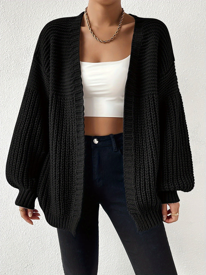 Odessa | Chunky Open-Front Cardigan