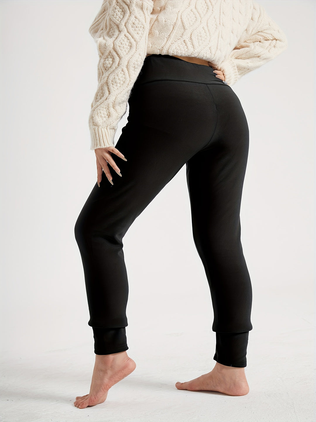 Flora | High-Waist Fleece-Lined Leggings