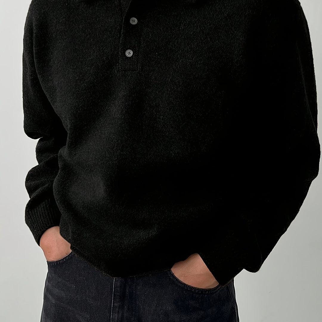 Reid | Polo Collar Knit Jumper