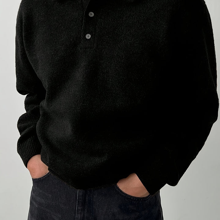 Reid | Polo Collar Knit Jumper