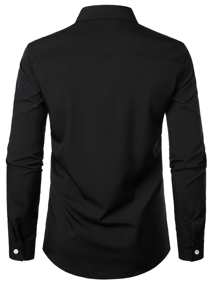 Brooks | Refined Contrast-Trim Shirt