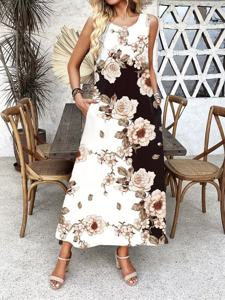 Camilla | Casual Floral Print Pocket Dress
