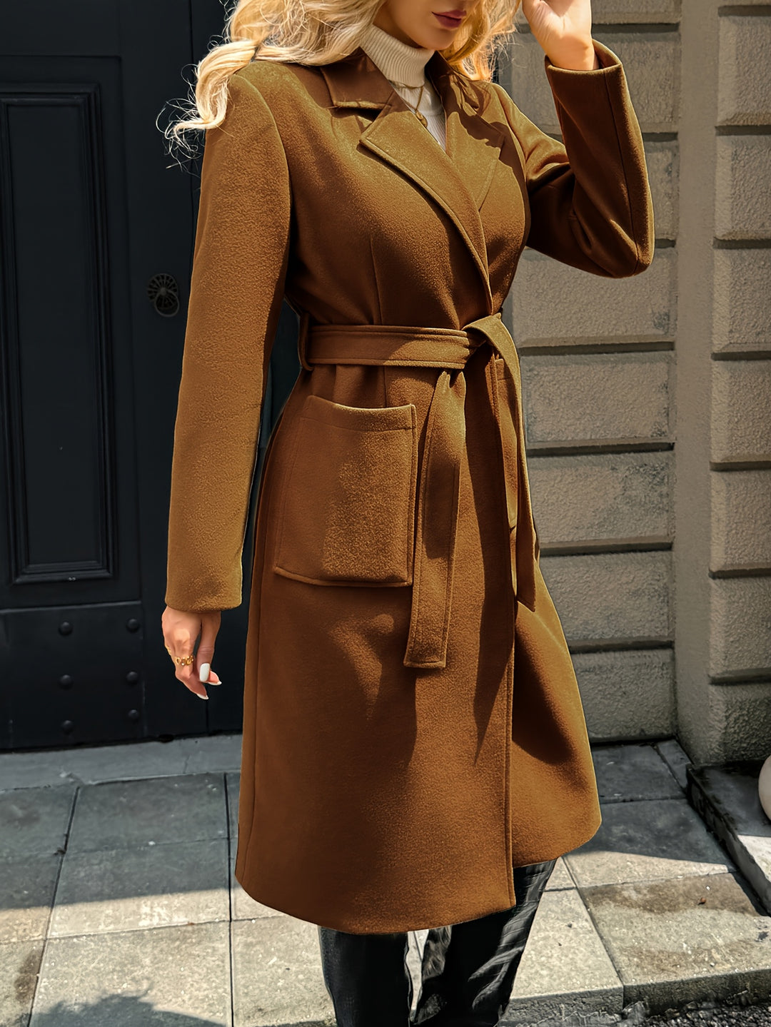 Juniper | Belted Longline Coat