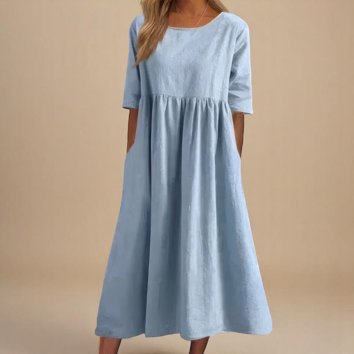 Aurelia | Classic Mid Sleeve Dress
