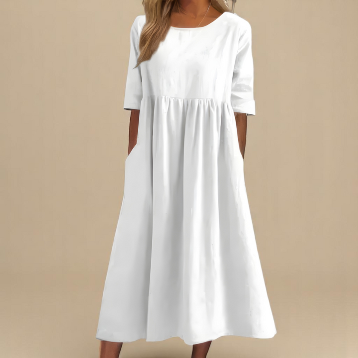 Aurelia | Classic Mid Sleeve Dress
