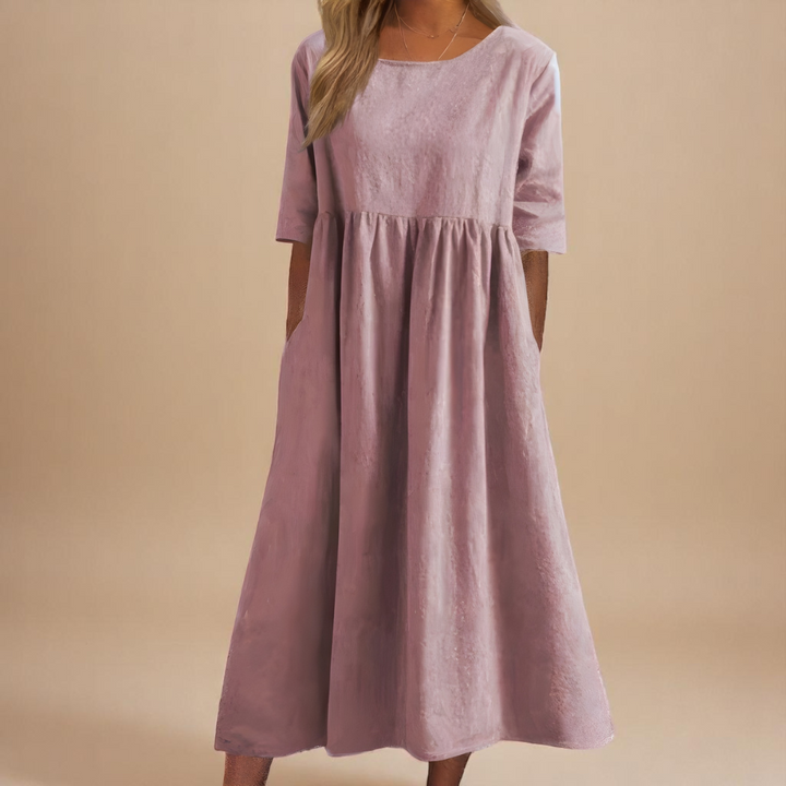 Aurelia | Classic Mid Sleeve Dress