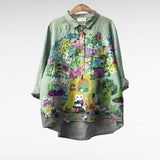 Maris | Classic Vintage-Inspired Floral Blouse