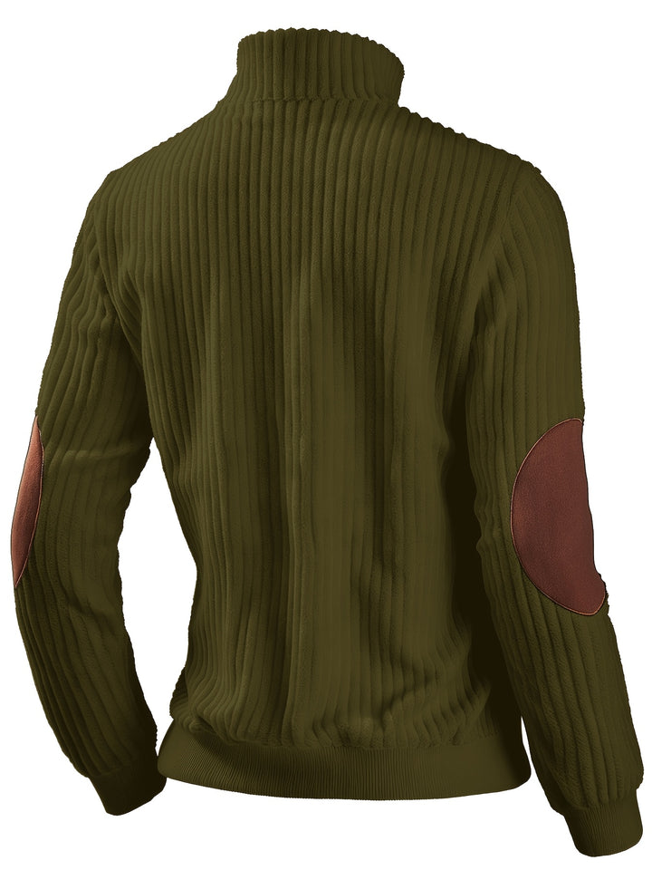 Everly | Half-Zip Ribbed Pullover
