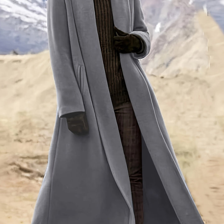 Gwendolyn | Draped Longline Coat
