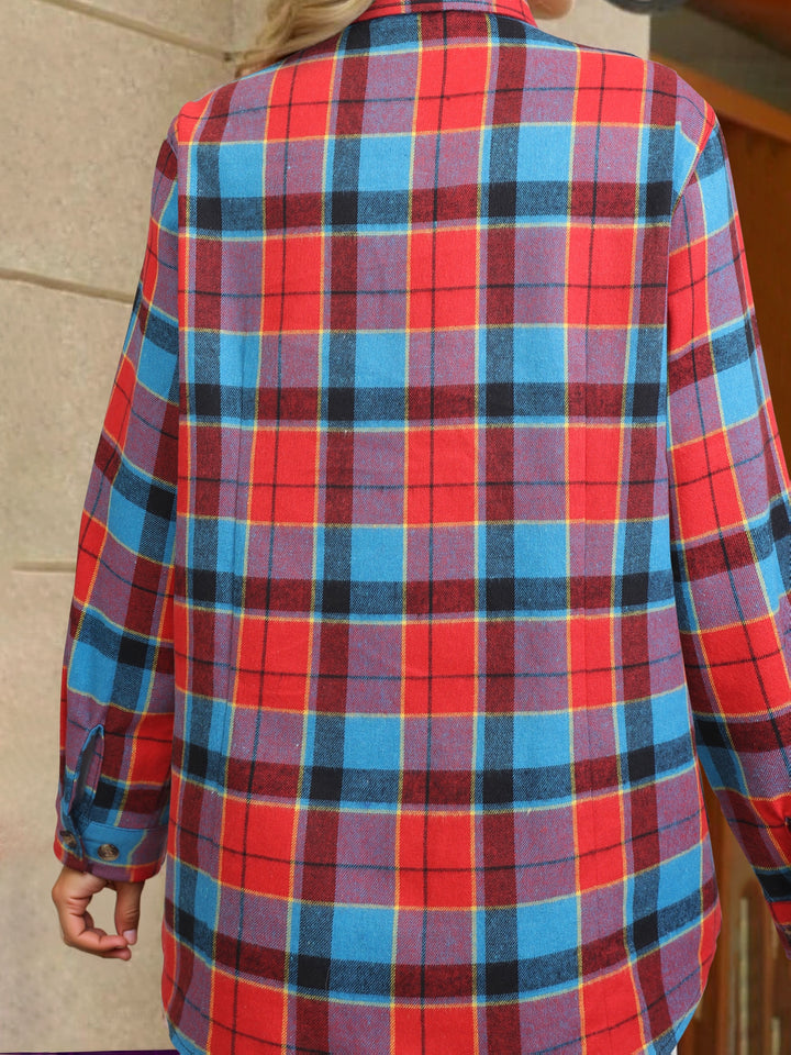 Everly | Checked Button-Up Shirt