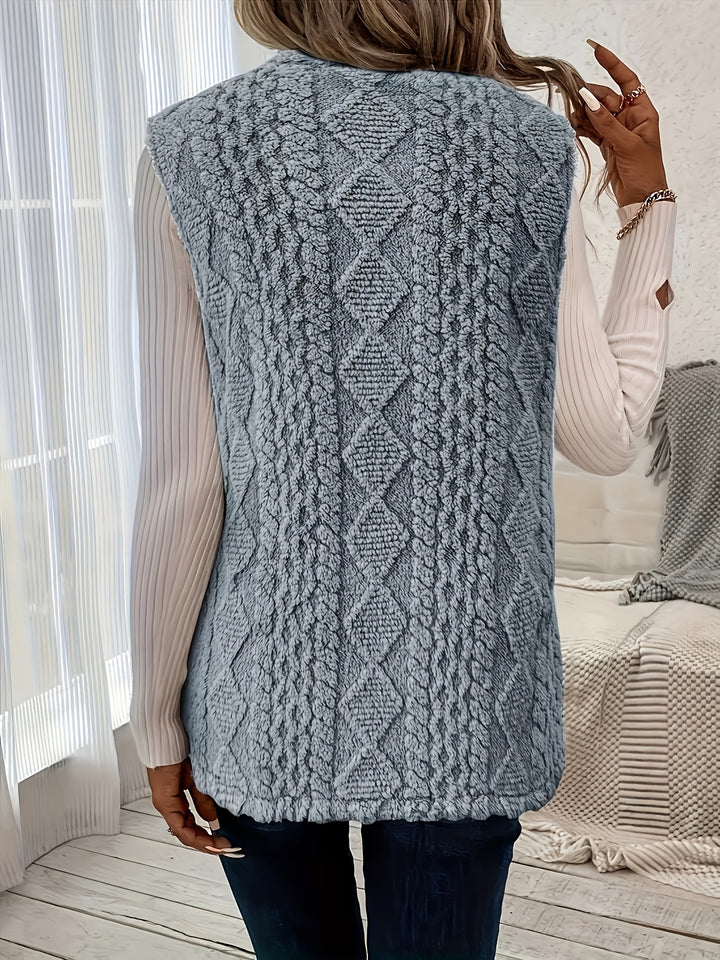 Ramona | Cosy Textured Gilet