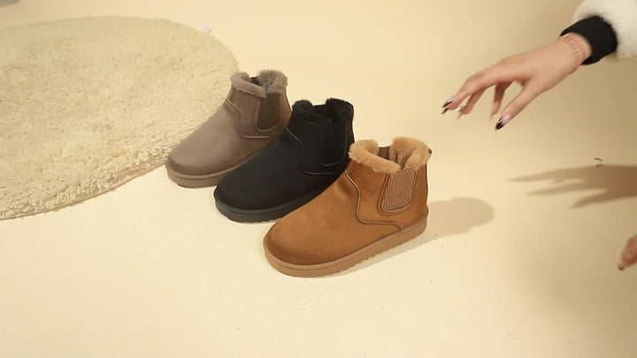 Maeve | Cosy Platform Ankle Boots